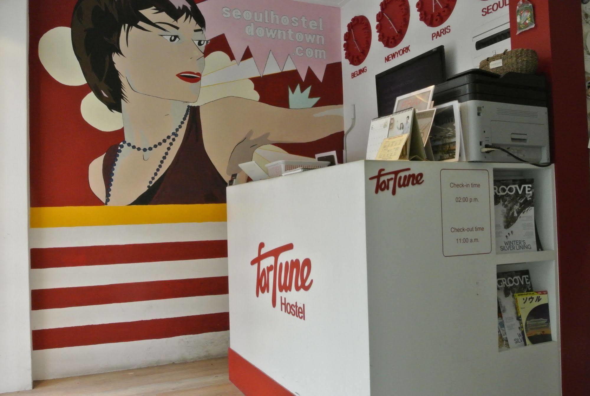 Fortune Hostel Jongno Seoul Exterior foto