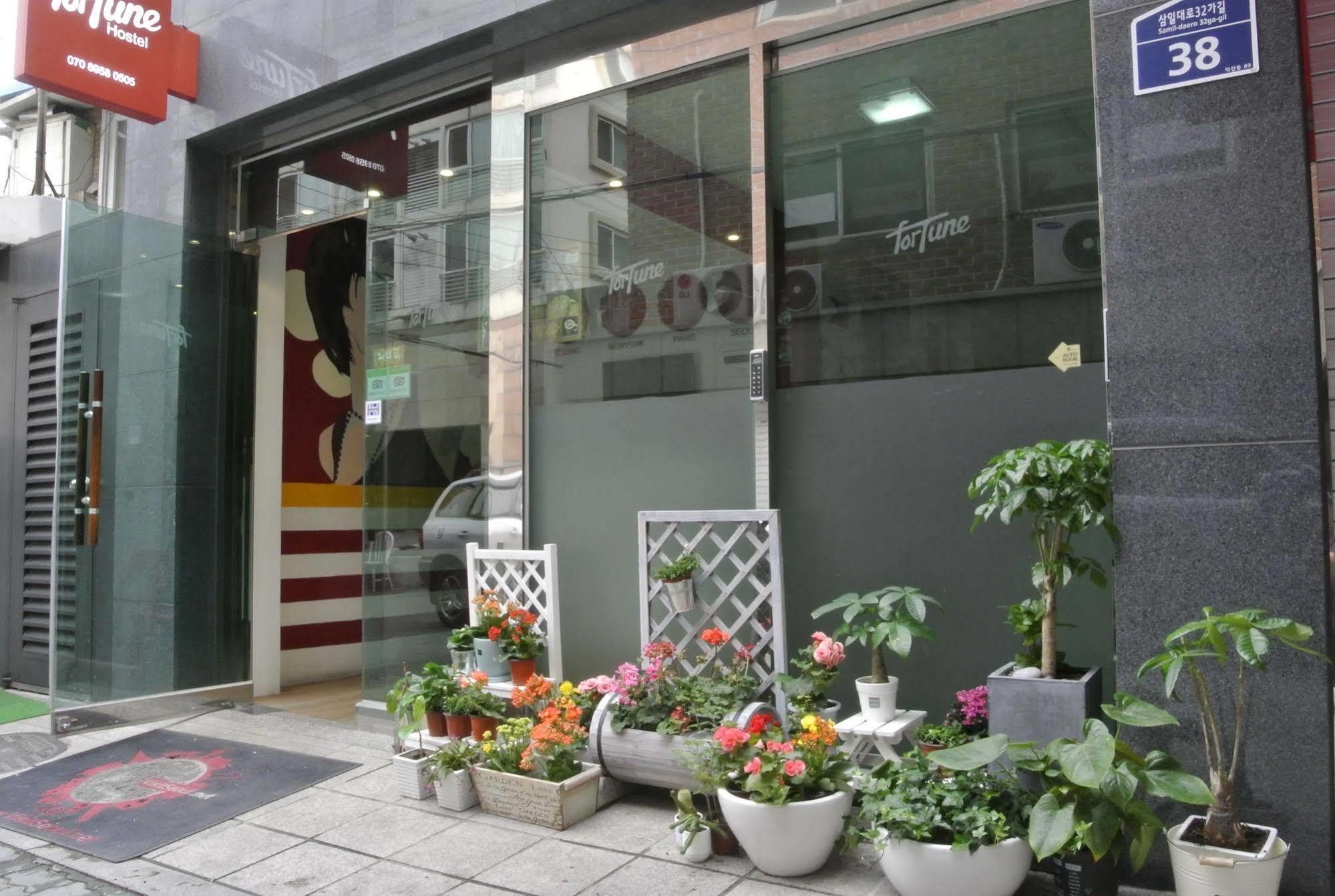Fortune Hostel Jongno Seoul Exterior foto